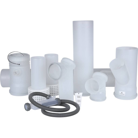 Buderus  Базовая компл. сист. дымоудаления в каскаде для 2 котлов GB162 DN160