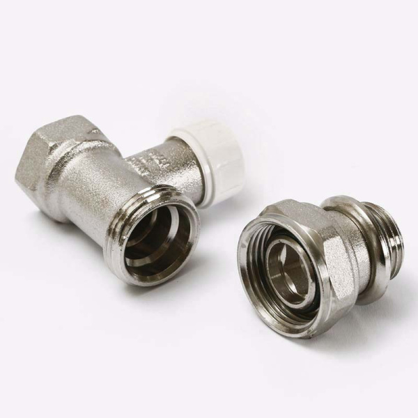 Вентиль обратный никелированный НВ UNI-FITT быстрого монтажа 1/2