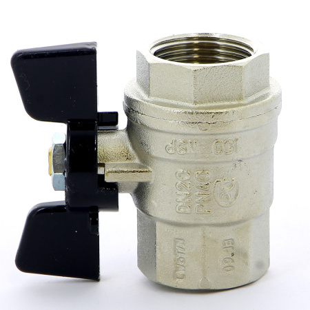 Кран шаровой Oregon Bugatti ВВ бабочка 3/4