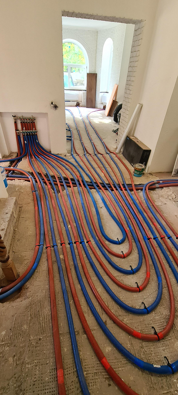 Монтаж отопления