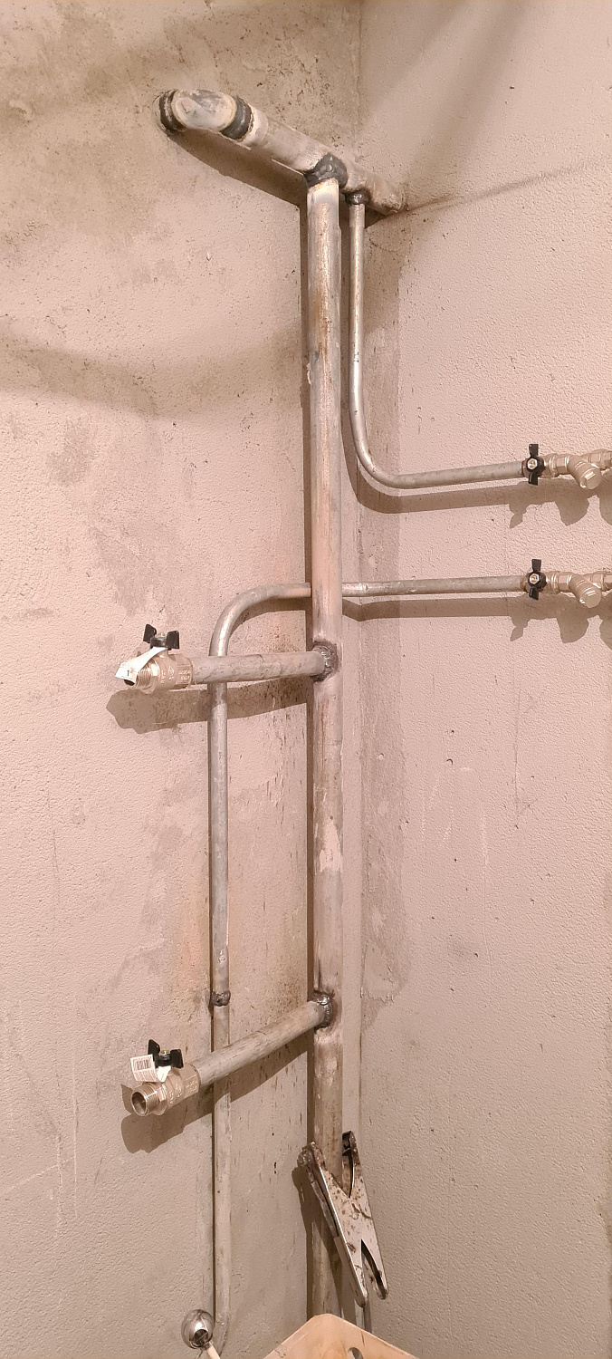 Замена стояков водоснабжения