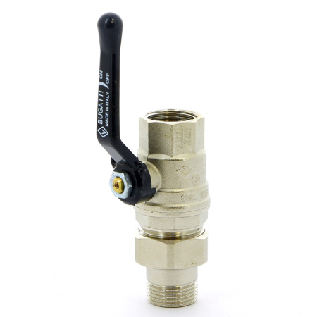 Кран шаровой Oregon Bugatti НВ с разъемным соединением рычаг 3/4