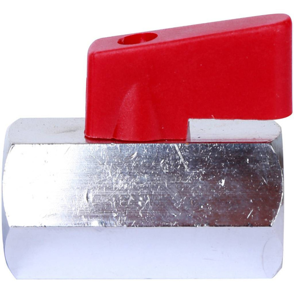 STOUT  3/8 Кран шаровой мини, муфтовый