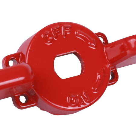 STOUT  Ручка-бабочка для шарового крана STOUT 1- 1 1/4 (Красная)