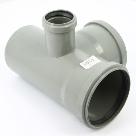 Крестовина Ostendorf канализационная 110 х 110 х 50 х 87' HT правая 2х плоскостная