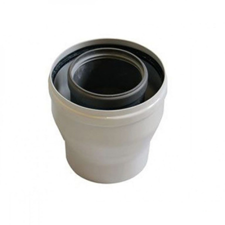 Коаксиальный переходник Baxi с диаметра 80/125 мм на диаметр 60/100 мм