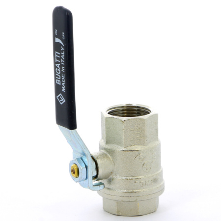 Кран шаровой Oregon Bugatti ВВ плоский рычаг 3/4