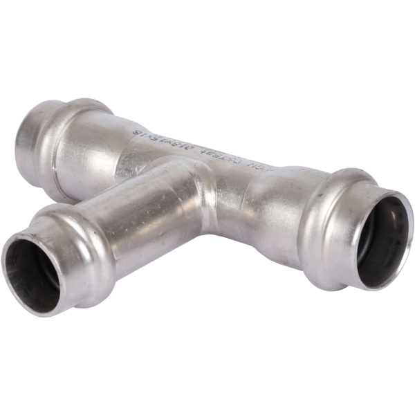 Sanha  9130 пресс-фит. нерж.сталь, тройник ВПр, 18x15x18