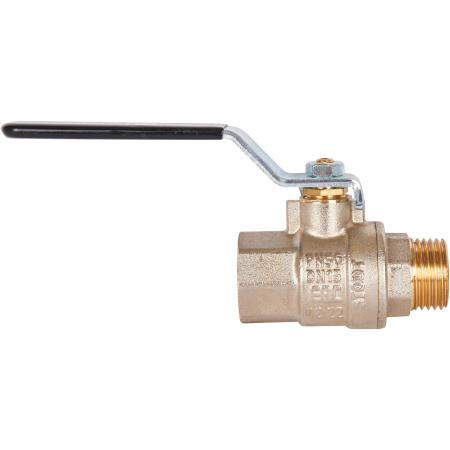 STOUT  Кран шаровой полнопроходной, ВР/НР, ручка рычаг 1/2
