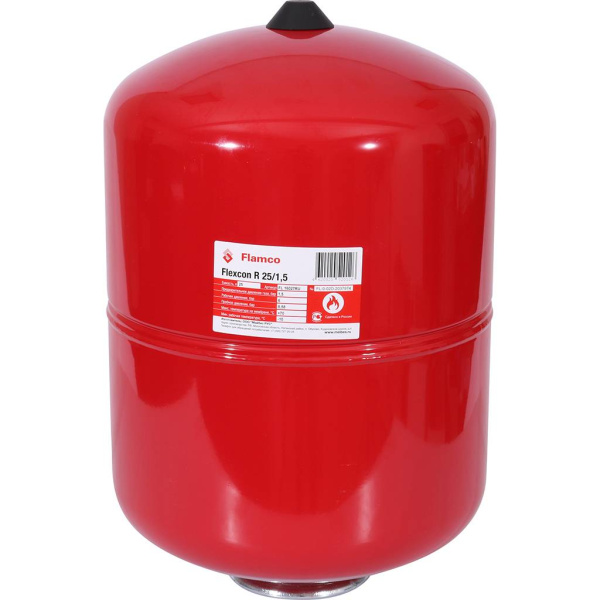 Flamco Flexcon R Расширительный бак (теплоснабжение/холодоснабжение) Flexcon R  25л/1,5 - 6bar
