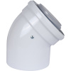 Buderus  Колено концентрическое 45* DN 80/125