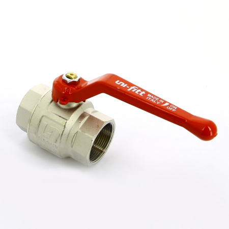 Кран шаровой ВВ ETALON рычаг Uni-Fitt 11/2 полнопроходной