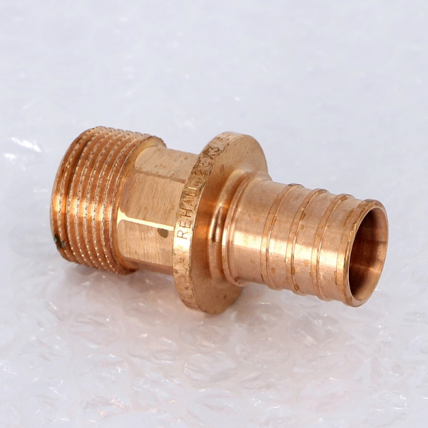 Муфта надвижная Н латунная REHAU 25х3/4 RХ