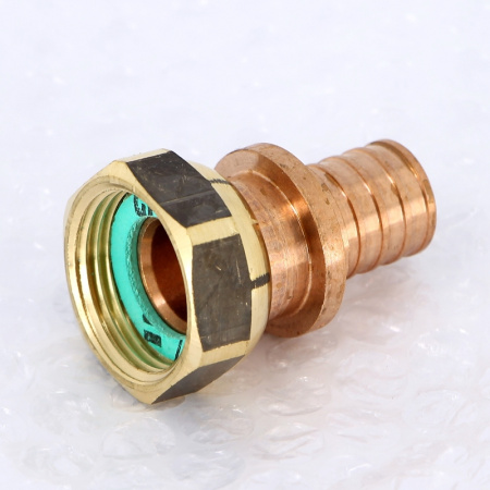 Муфта надвижная В с накидной гайкой бронзовая REHAU 20х3/4 RX+ бронза