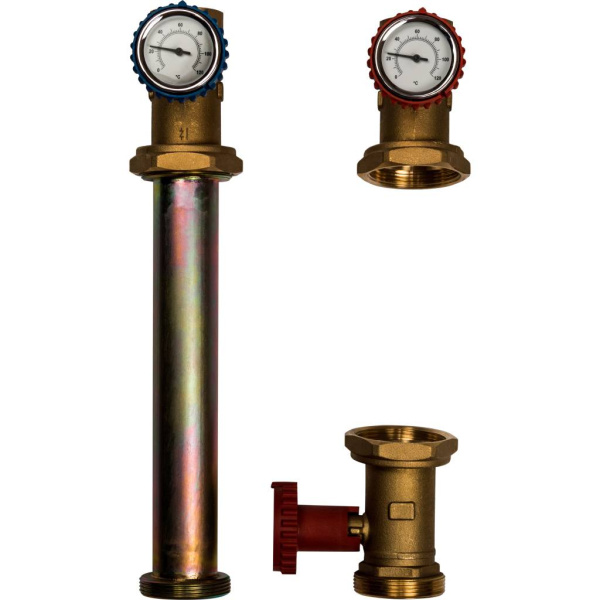 STOUT SDG-0001 Насосная группа с прямым контуром 1 1/4 без насоса в теплоизоляции DN 32
