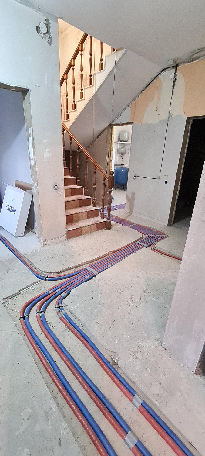 Монтаж отопления