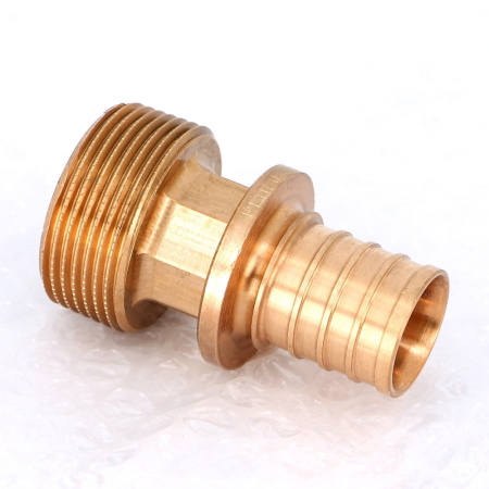 Муфта надвижная Н бронзовая Rehau 32х11/4 RX+