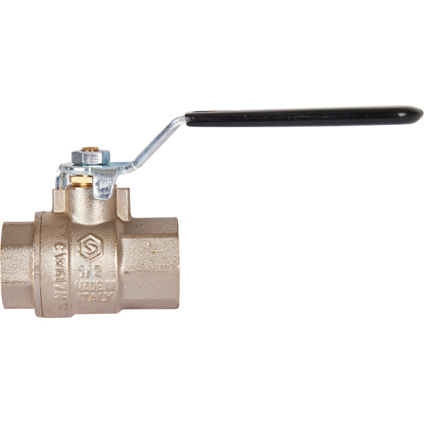 STOUT  Кран шаровой полнопроходной, ВР/ВР, ручка рычаг 1/2