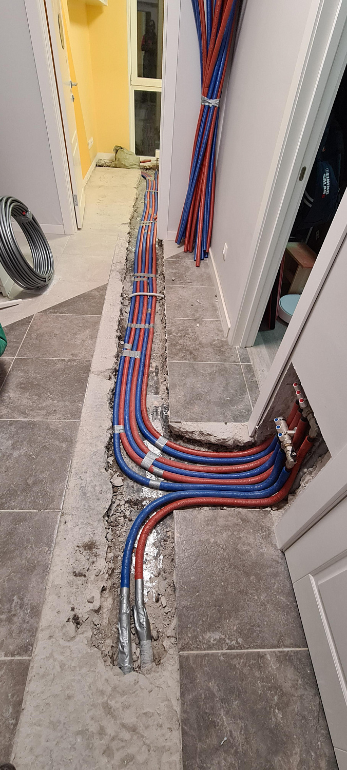 Монтаж отопления