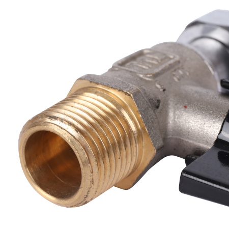 STOUT  Кран шаровой с накидной гайкой, НР/накидная гайка, ручка бабочка 1/2x1/2