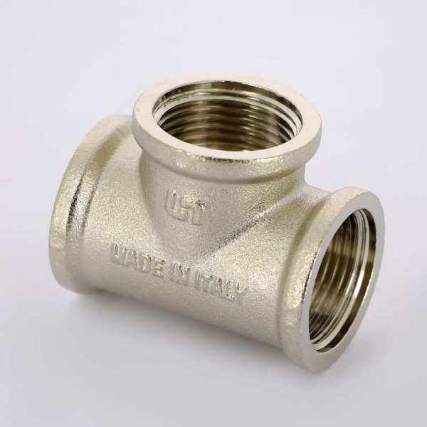 Тройник В никелированный UNI-FITT 3/4