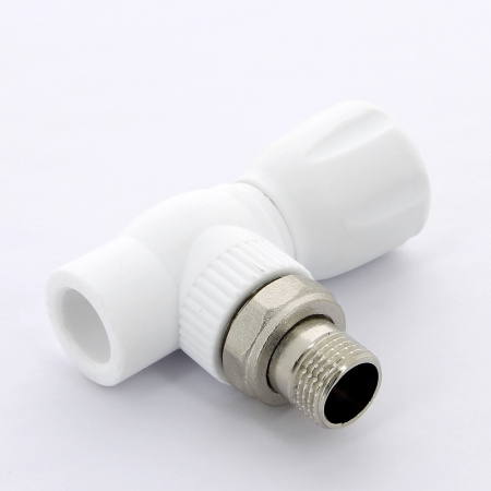 Кран сварка-Н ProAqua угловой 25х3/4 с разъемным соединением для радиаторов