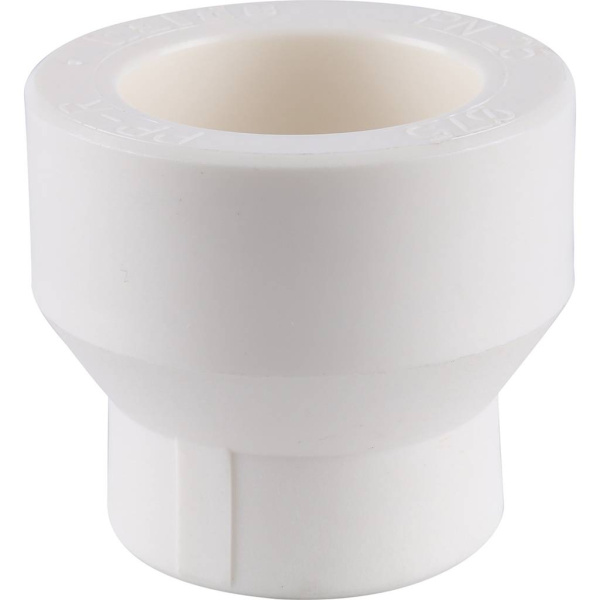 Kalde  75x32 Муфта переходная для полипропиленовых труб под сварку (цвет белый)