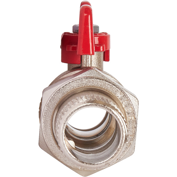 STOUT  Кран шаровой полнопроходной с американкой, ВР/НР, ручка бабочка 3/4 (EPDM)