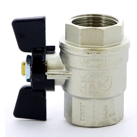 Кран шаровой Oregon Bugatti ВВ бабочка 1