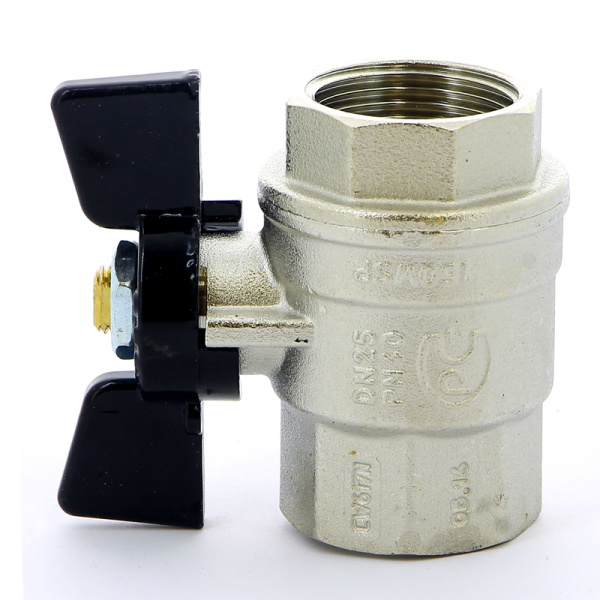 Кран шаровой Oregon Bugatti ВВ бабочка 1