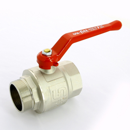 Кран шаровой НВ ETALON рычаг Uni-Fitt 2 полнопроходной