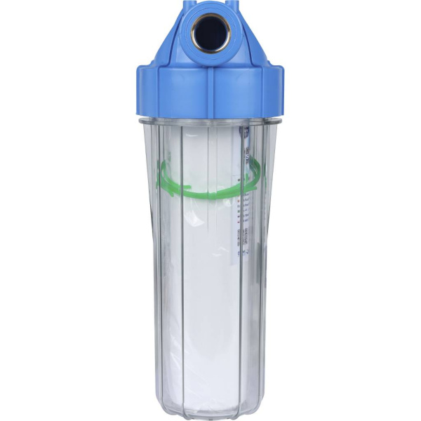 AquaFilter  Фильтр 10SL,с возд. кл., лат. резьба 3/4-ИТАЛЬЯНСКИЙ.Корпус, кронш, ключ и картр FHPR34-B1-AQ. (12)