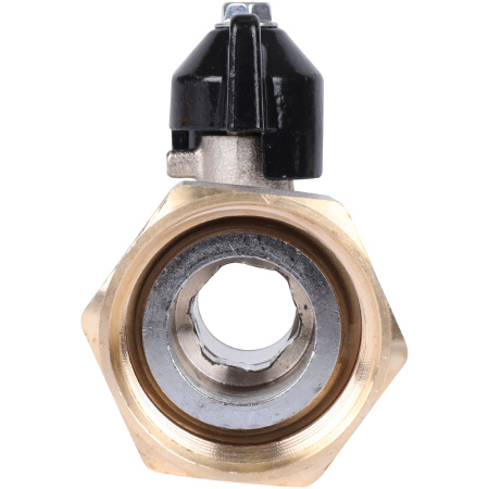 STOUT  Кран шаровой с накидной гайкой, ВР/накидная гайка, ручка бабочка 3/4x1