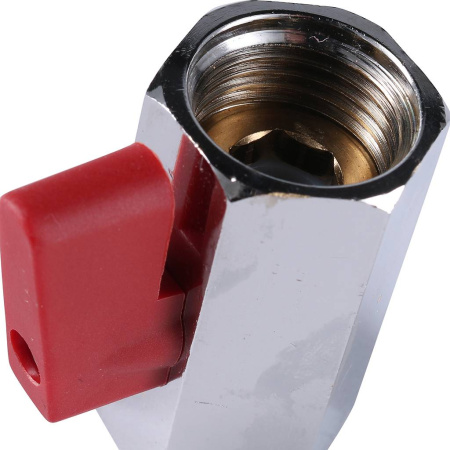 STOUT  1/2 Кран шаровой мини, муфтовый