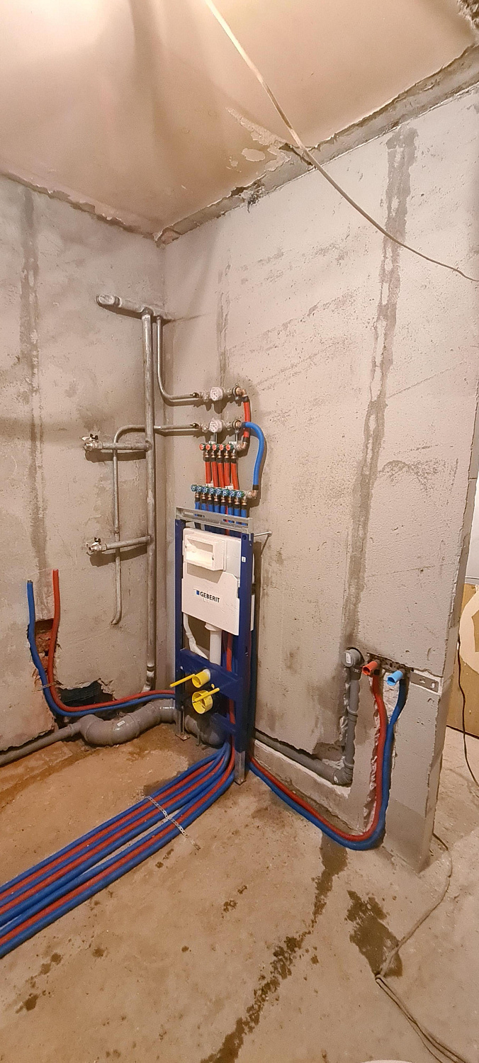 Монтаж водоснабжения