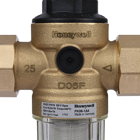 Honeywell (Resideo Braukmann) FK06-1 AA  фильтр  100мк  с редуктором  давления
