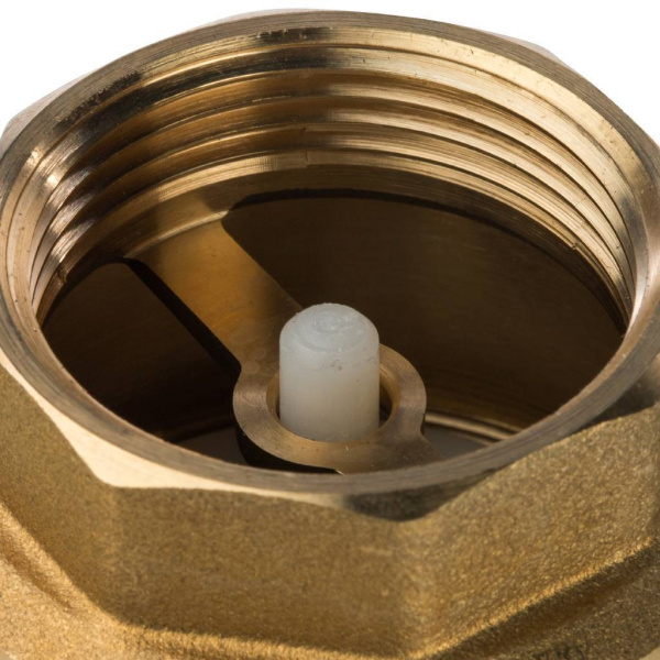 STOUT  1 1/4 Клапан обратный пружинный муфтовый с пластиковым седлом