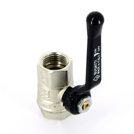 Кран шаровой Bugatti New Jersey ВВ рычаг 1/2