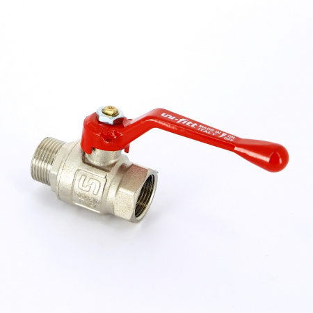 Кран шаровой НВ полнопроходной рычаг Uni-Fitt 3/4