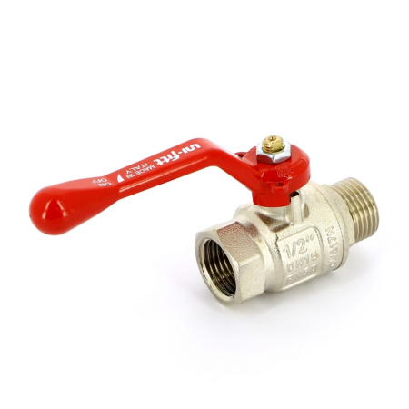 Кран шаровой НВ 1/2 UNI-FITT полнопроходной рычаг