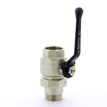 Кран шаровой Bugatti New Jersey НВ с разъемным соединением рычаг 11/2