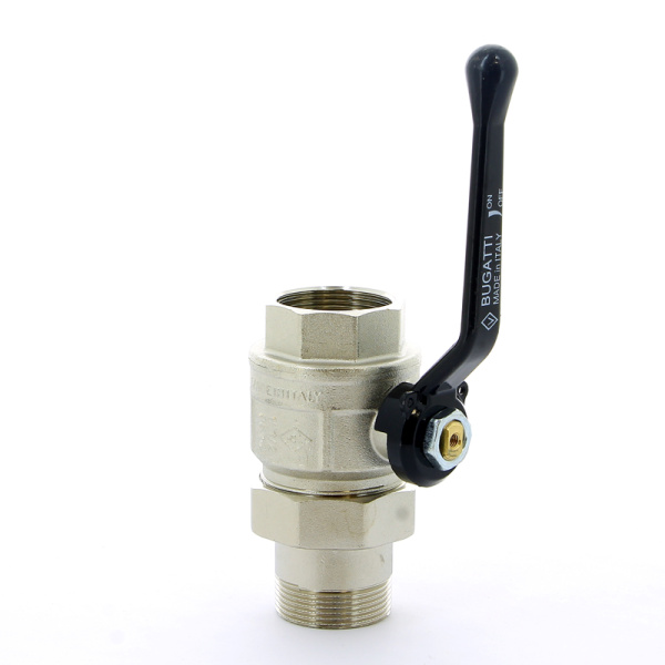 Кран шаровой Bugatti New Jersey НВ с разъемным соединением рычаг 11/2
