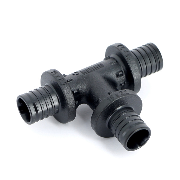 Тройник надвижной пластиковый REHAU 16