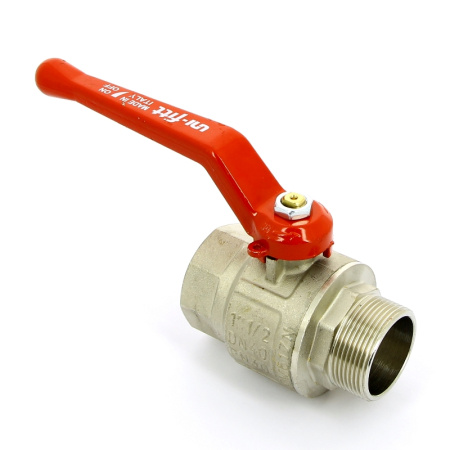 Кран шаровой НВ ETALON рычаг Uni-Fitt 11/2 полнопроходной