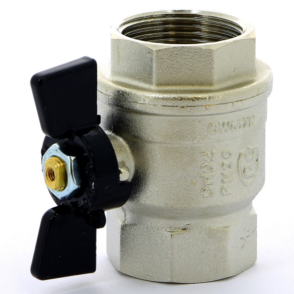 Кран шаровой Bugatti New Jersey ВВ бабочка 11/4