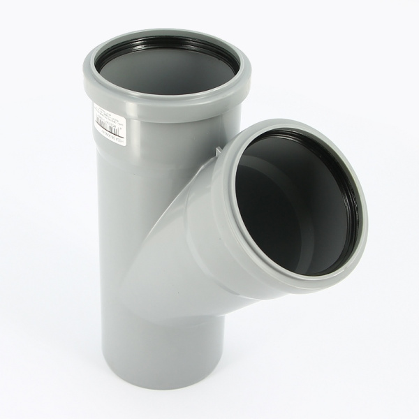 Тройник Ostendorf 90 х 90 х 45' HT канализационный