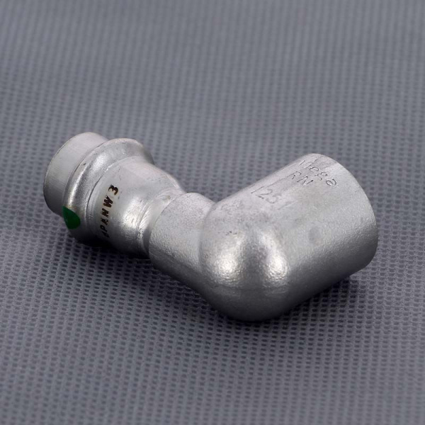 Угол пресс-В компактный нержавеющая сталь Sanpress Inox VIEGA 15x1/2