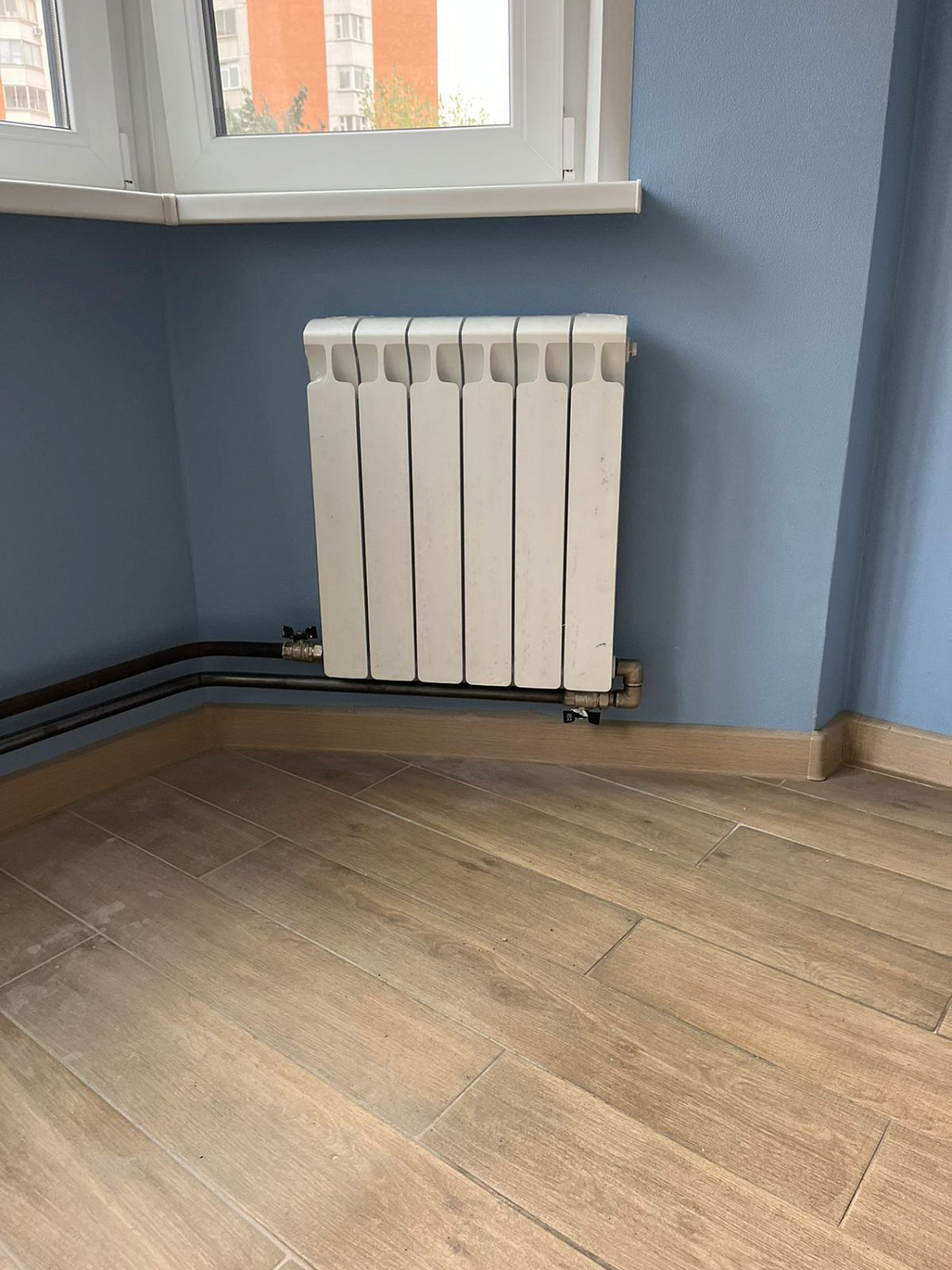 Замена радиаторов отопления