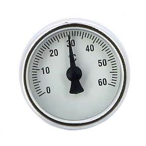 Термометр UNI-FITT погружной аксиальный 60 C, диаметр 33 мм