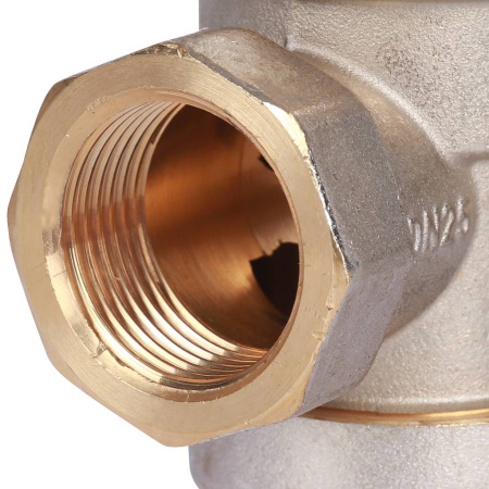 STOUT  Редуктор давления PN25 вн/вн 1 с выходом под манометр